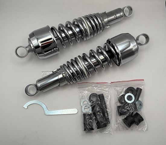 Picture of Shocks 300mm Pin+Pin Chrome (Type 7A) (Pair)