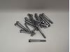 Picture of Bolts Flanged Chrome Hexagon M8 x 70mm x 1.25mm Pitch (10mm Head) (Per 20)