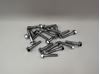 Picture of Bolts Flanged Chrome Hexagon M8 x 40mm x 1.25mm Pitch (13mm Head) (Per 20)