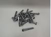 Picture of Bolts Flanged Chrome Hexagon M8 x 55mm x 1.25mm Pitch (10mm Head) (Per 20)