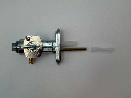Picture of Fuel/Petrol Fuel Tap RD125LC 34mm with right hand outlet, On, Off & Res