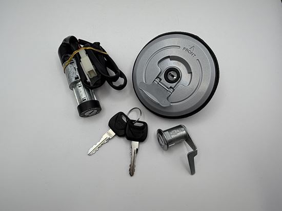 Picture of Ignition Switch & Tank Cap Honda CBF125 09-12 (Pair)