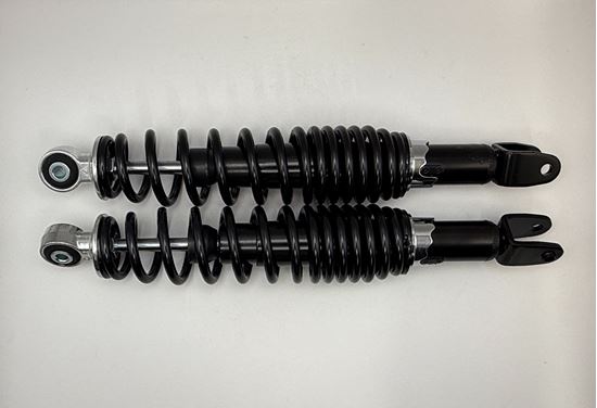 Picture of Shocks 345mm Pin+Fork Aprilia Leonardo, Yamaha YP250 (Black Spring) (pair)