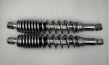 Picture of Shock Absorbers Chrome for 2005 Yamaha YBR 125 ED (3D91) (Carb)