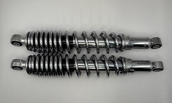 Picture of Shock Absorbers Chrome for 2006 Yamaha YBR 125 ED (3D94) (Carb)