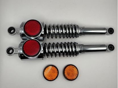 Picture of Shock Absorbers Chrome for 1973 Kawasaki Z1 (900cc)