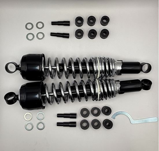 Picture of Shock Absorbers Chrome for 1971 Suzuki TS 250 R (P.E.I Model)