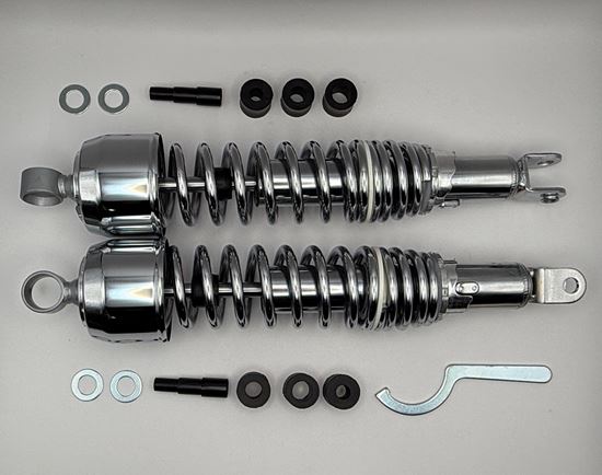 Picture of Shock Absorbers Chrome for 1979 Honda CB 750 KZ (D.O.H.C.)