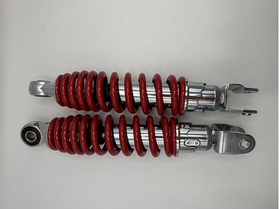 Picture of Shocks 245mm Pin+Fork Mopeds, Scooters (Red Springs) Type 12 (pair)