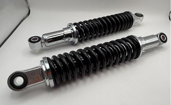 Picture of Shocks 310mm Pin+Pin up to 175cc (Black Springs) (Pair)
