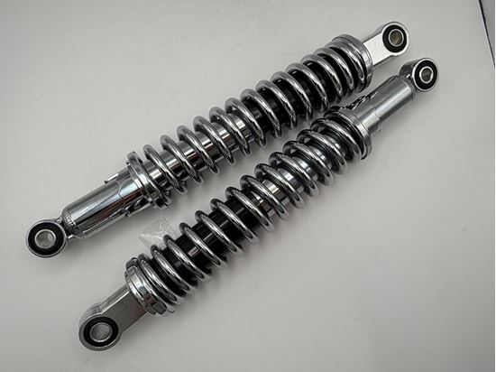 Picture of Shocks 330mm Pin+Pin up to 175cc with All Chrome (Pair)
