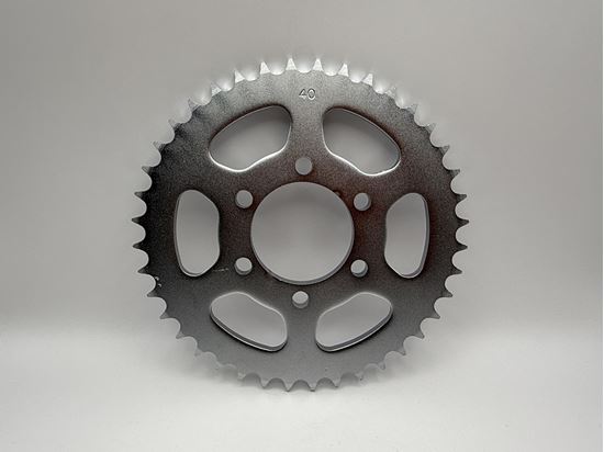 Picture of 40 Tooth Rear Sprocket Cog Suzuki GT380 73-77  Ref: JTR814
