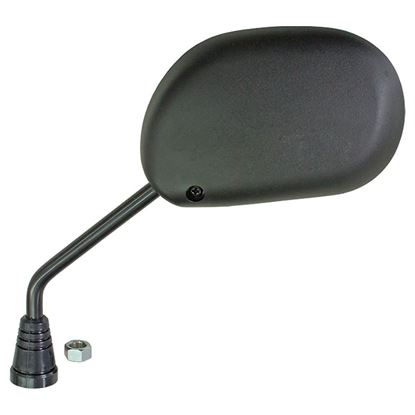 Picture of Mirror Left 10mm Black Yamaha XC115 D'Elight 2014 (E-Marked) OE Refs: 54S-F6280-00, 54S-F6280-01 (Single)